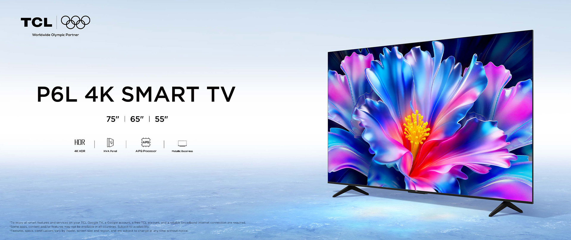 TCL P6L 4K SMART TV
