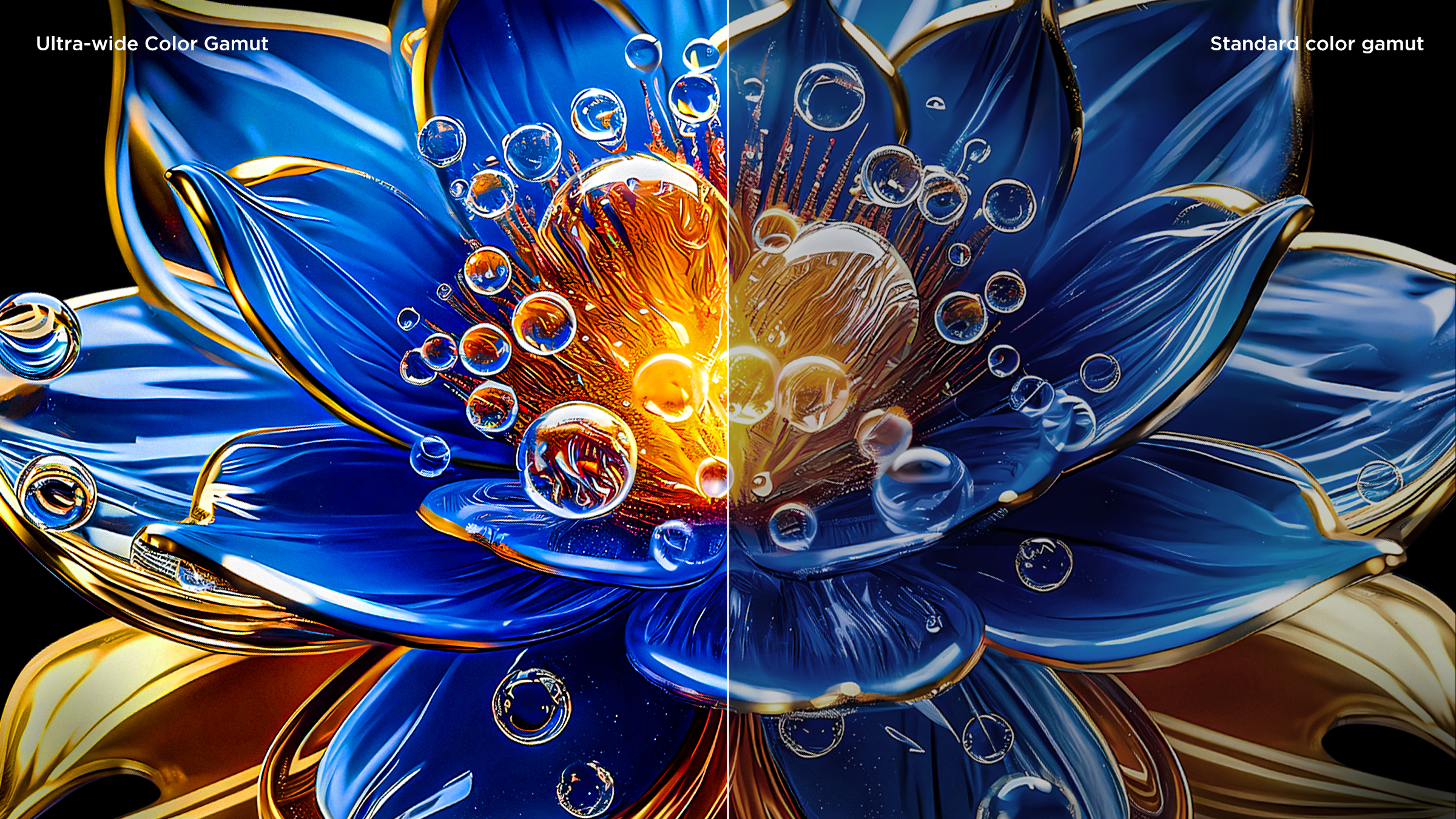 Ultra-wide Color Gamut
