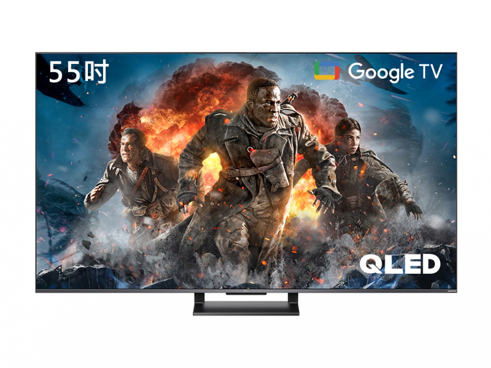 55吋 C735 QLED Google TV monitor 量子智能連網液晶顯示器