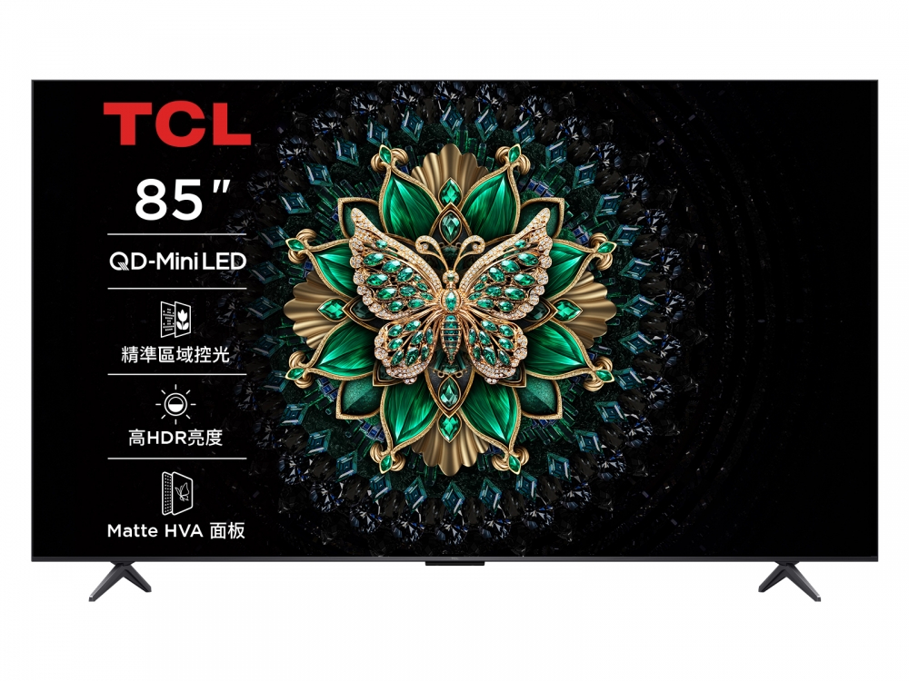 85吋 C6K 頂級QD-Mini LED Google TV 量子智能連網液晶顯示器
